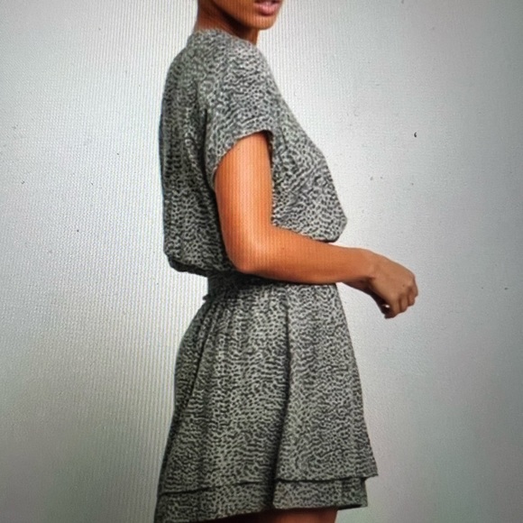 Rails Karla Olive Lynx, leopard dress - Picture 2 of 4